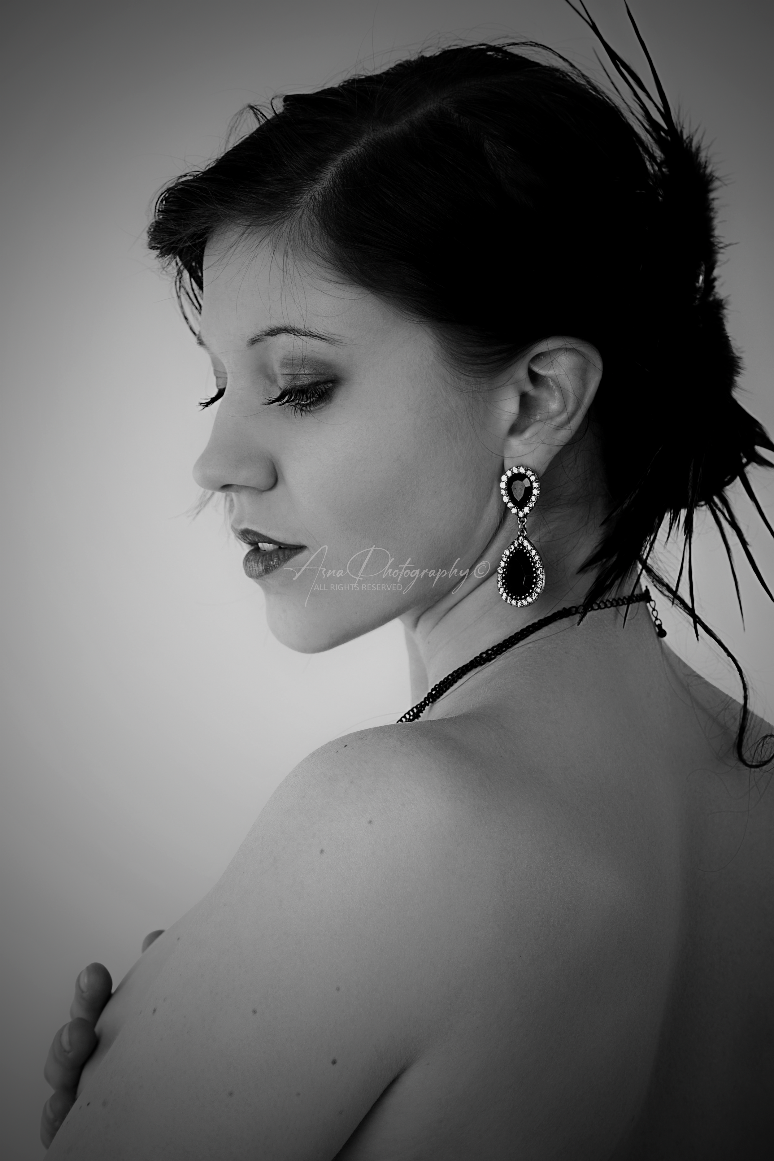 boudoir photo taken by private photographer