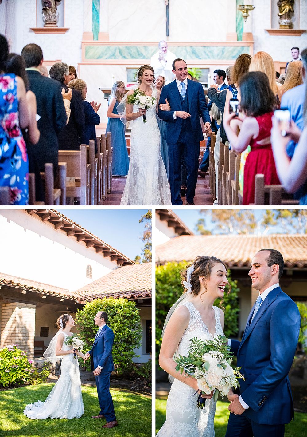 Historic Mission San Luis Obispo de Tolosa Central Valley California reception wedding