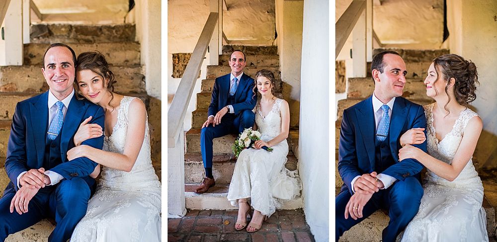 Historic Mission San Luis Obispo de Tolosa Central Valley California reception wedding