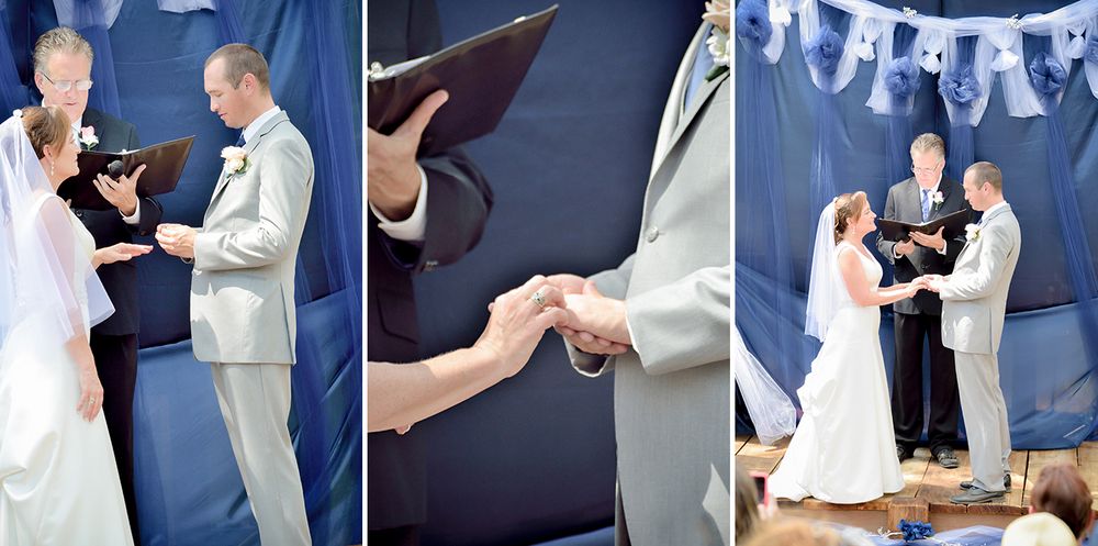 bass lake California destination wedding ceremony