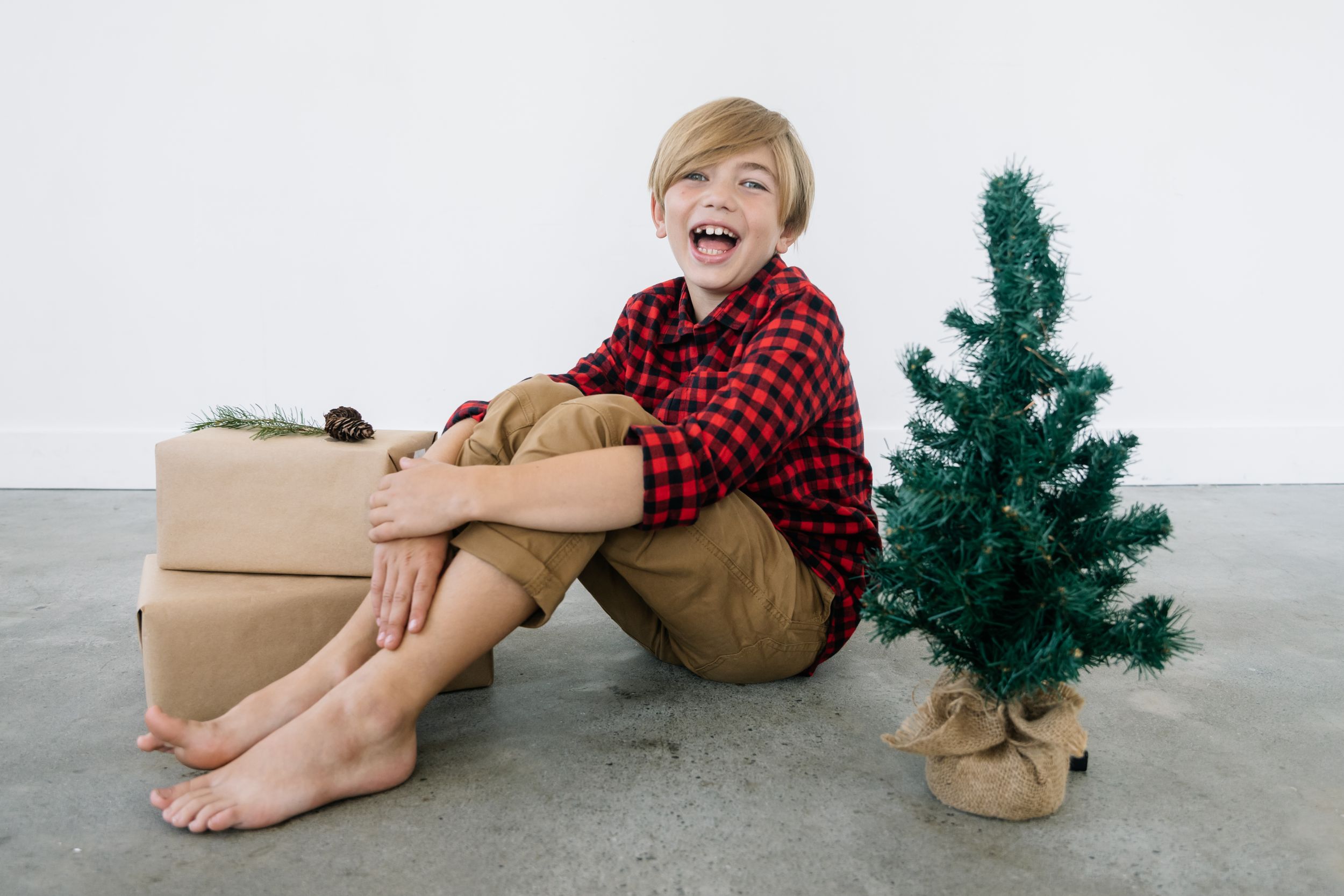 Fun Christmas Photos in Seattle