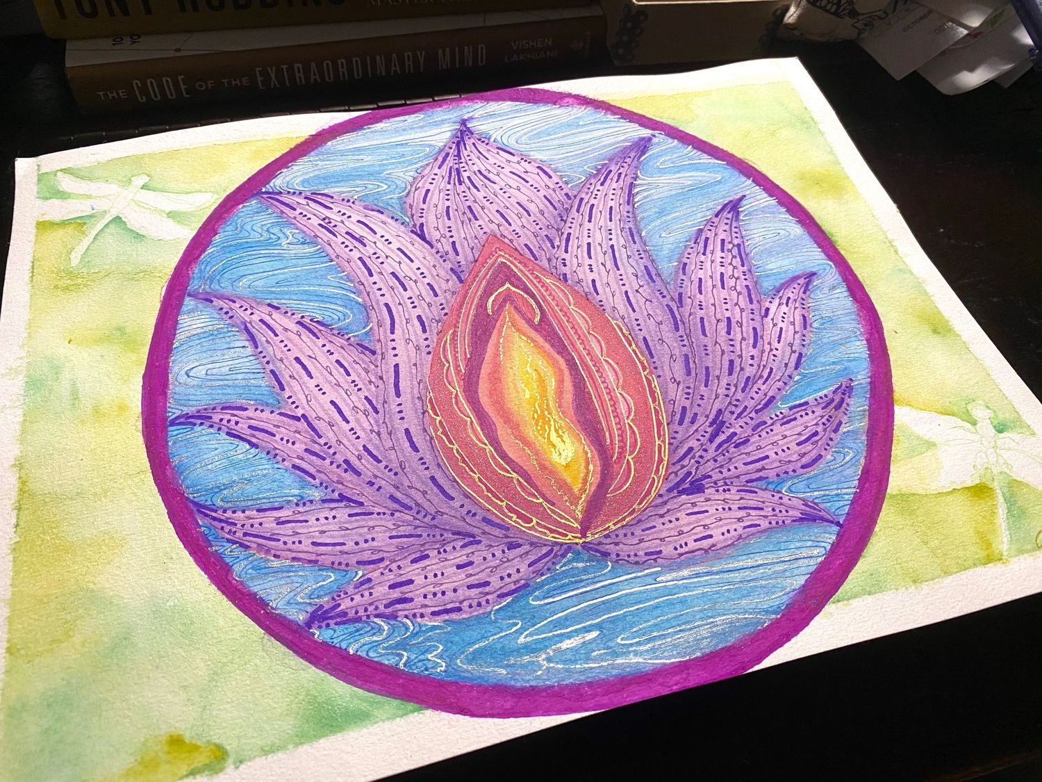 Painting your vulva helps you see yourself in a new way and appreciate your unique beauty.