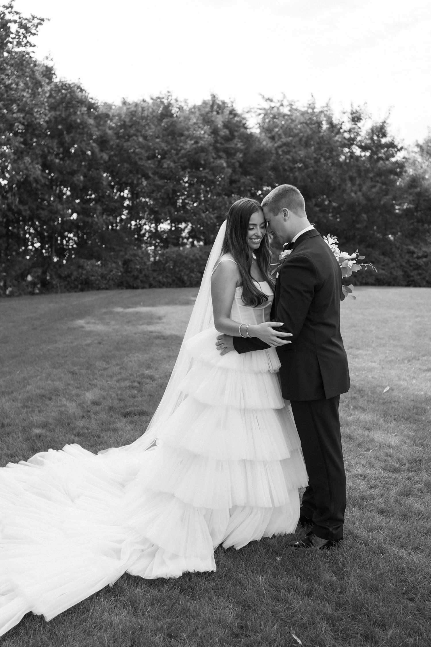 Backyard wedding photos