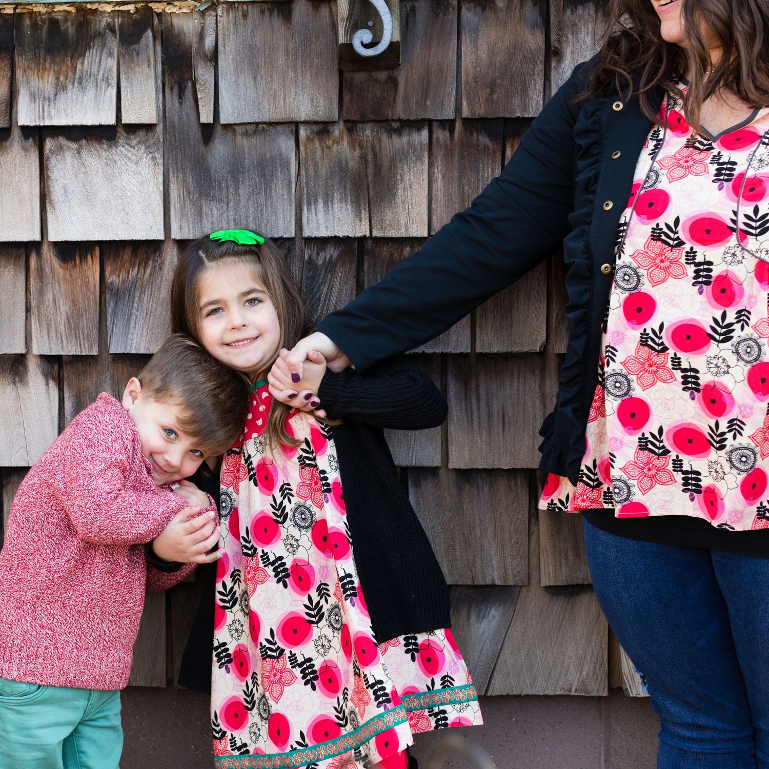 Family pics in Zionsville during the fall