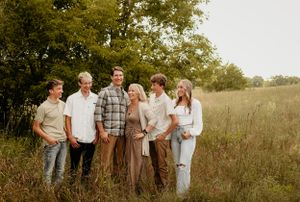 Family photos in Wild Rose Wisconsin