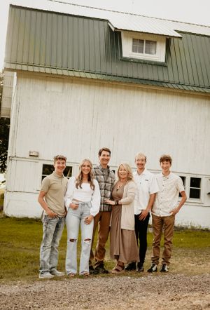 Family photos in Wild Rose Wisconsin