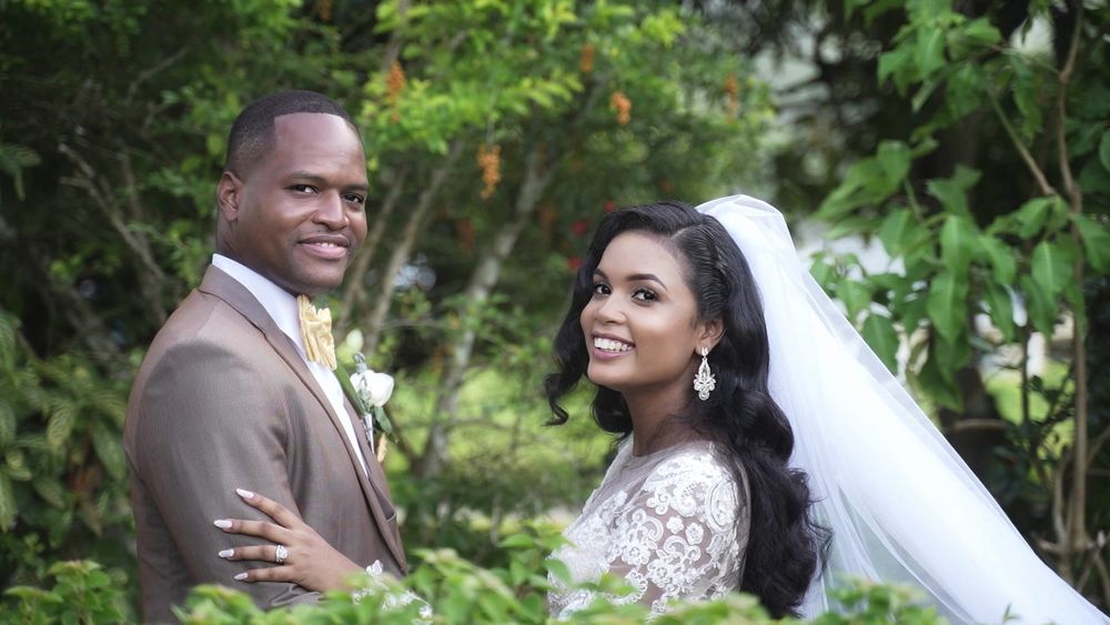 Classic wedding portrait captured by M.Pact Photography in Trinidad and Tobago