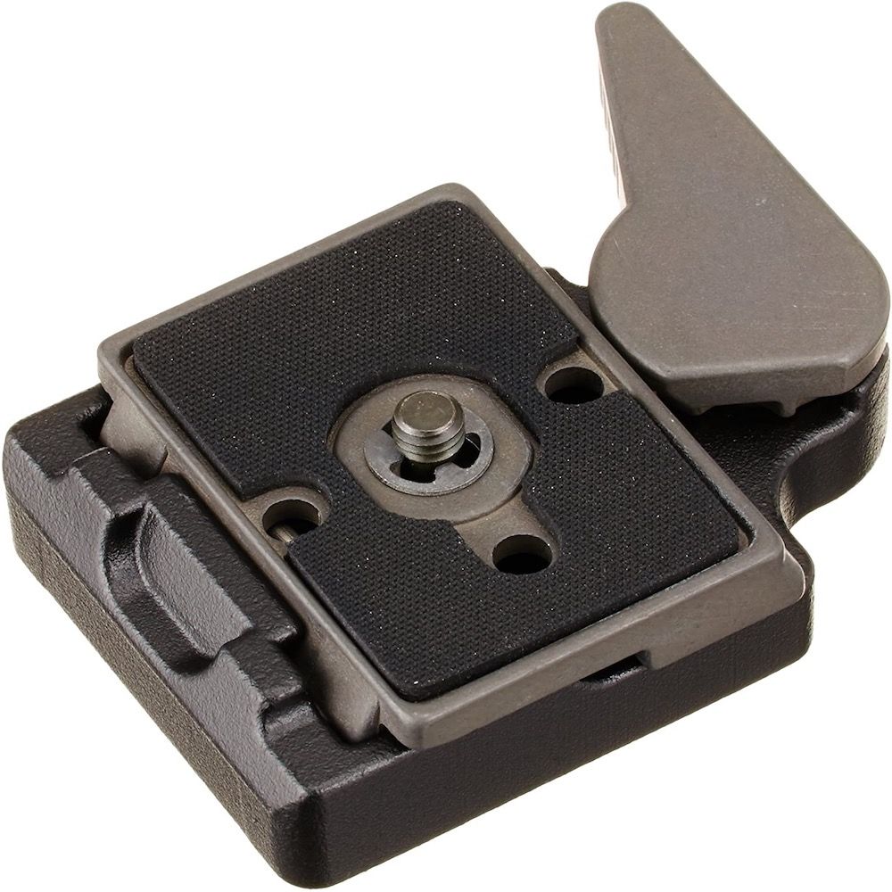 Manfrotto 323 RC2 Rapid Connect Adapter with 200PL-14 Quick Release Plate