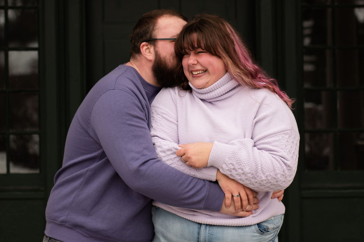 couple being silly