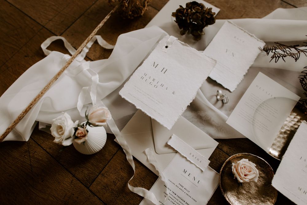 High end stationery, wedding stationery