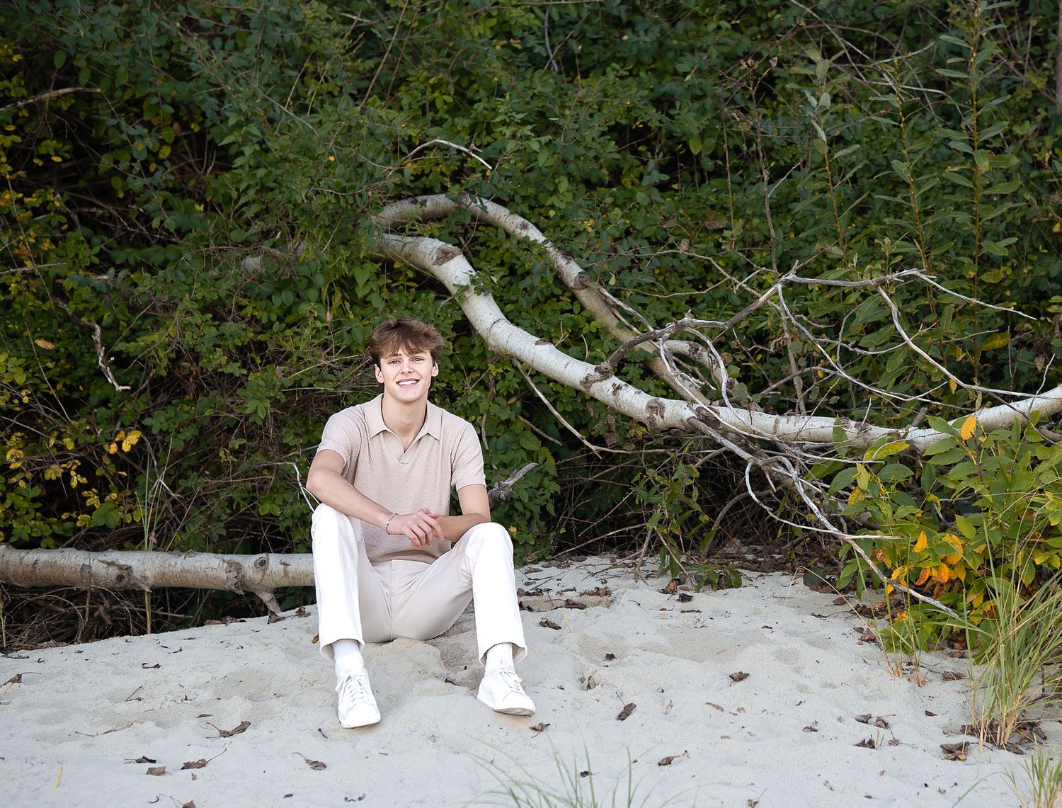 Senior Photoshoot at Crane Beach, MA