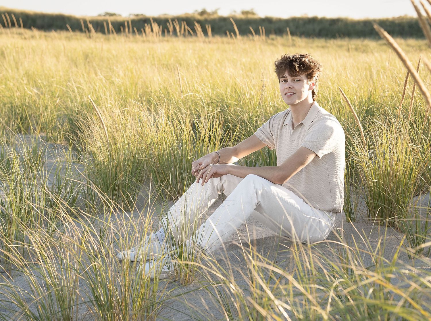 Senior Photoshoot at Crane Beach, MA