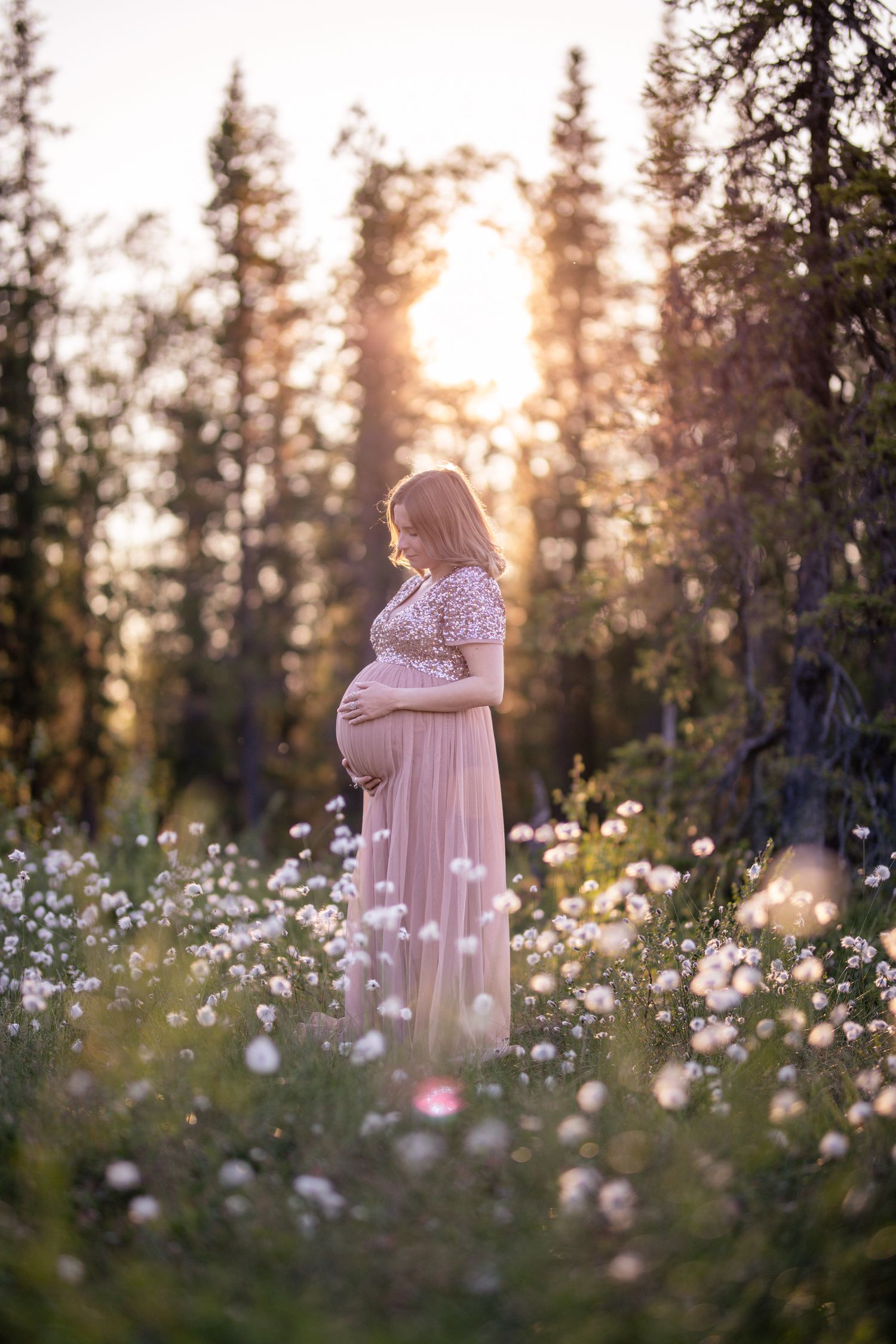 Gravidfotografering Gällivare Fotograf Norrbotten