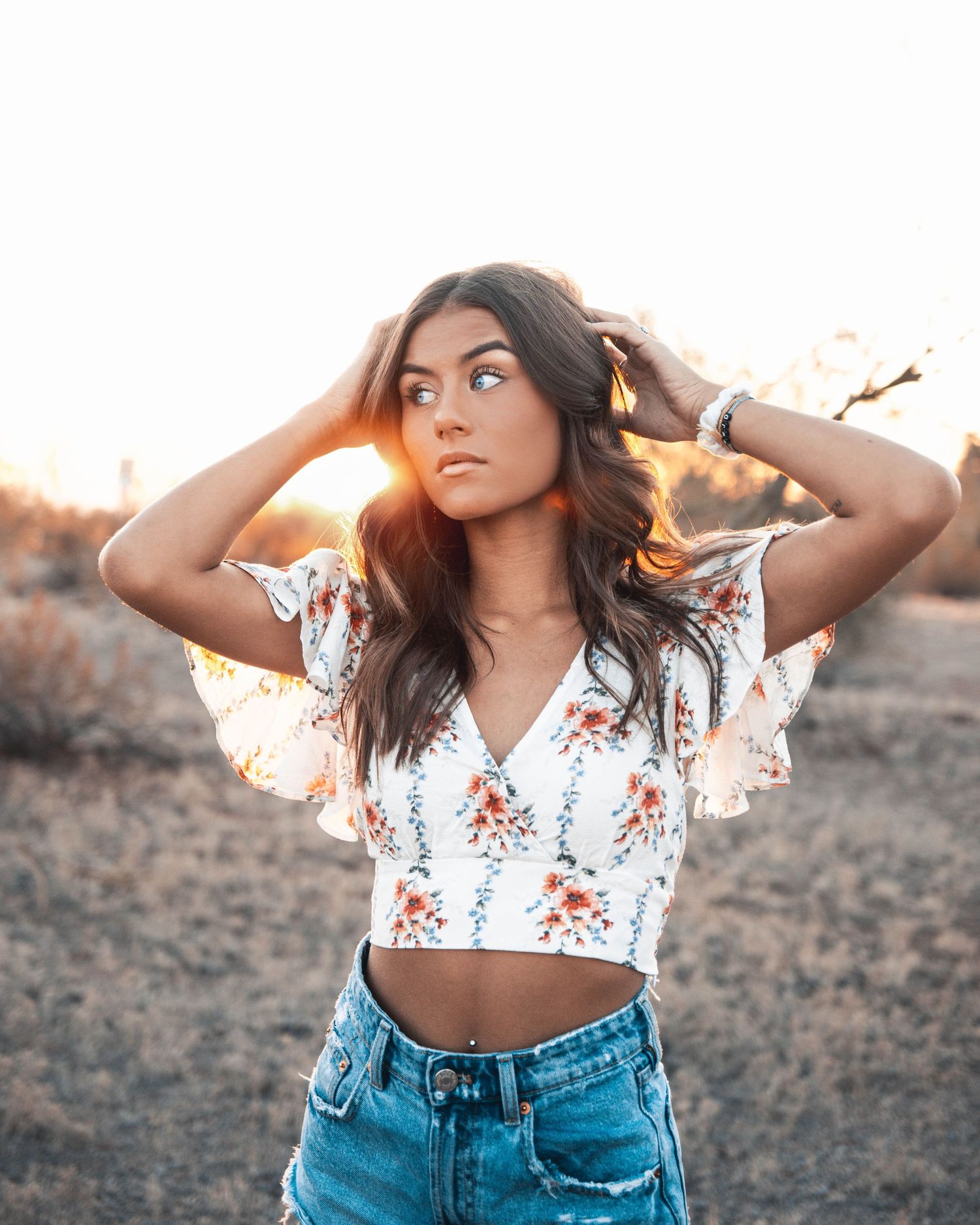 Creative Portrait Shoot at Papago Mountain, Phoenix, AZ
