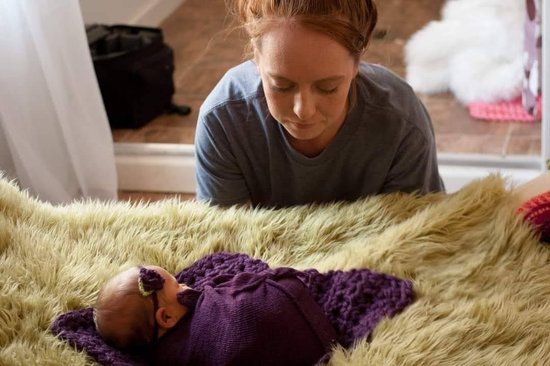 In Home Newborn Session in  Evansville Indiana by ReiLynn Designs