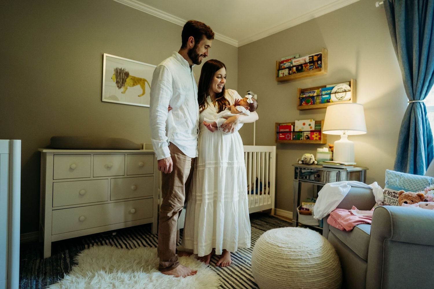 newborn, family session, lifestyle session, nursery, baby pictures, documentary, home session, Baton Rouge, parenthood