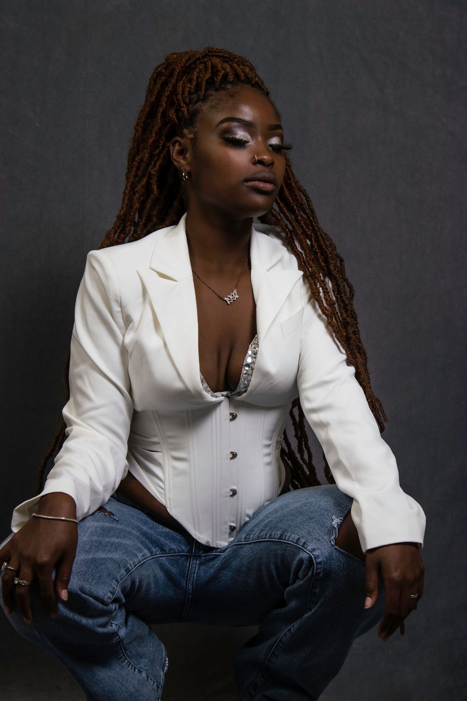 Sensual portrait photoshoot