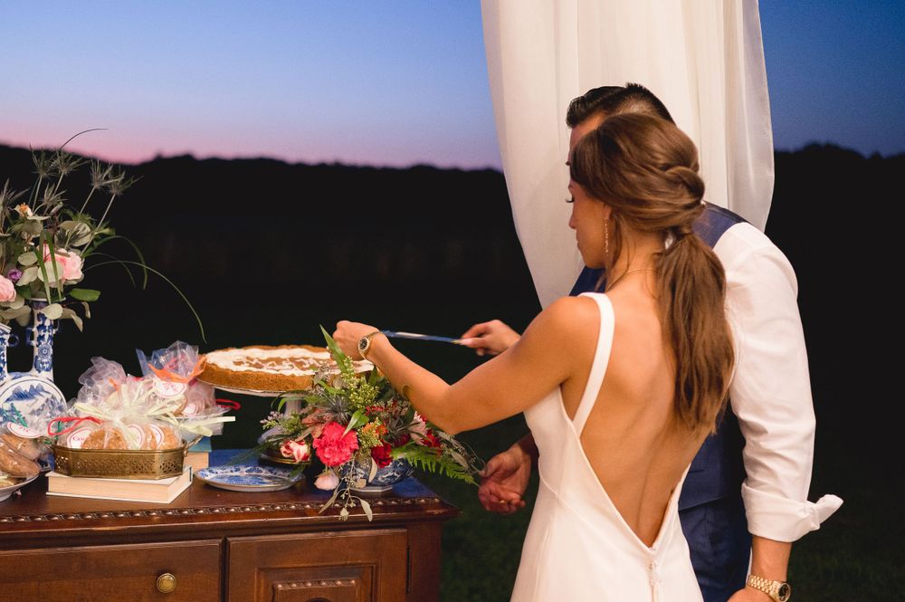 Ceremony, engaged, wedding photographer, Huntsville Alabama, wedding venue, wedding florist, Harvest Hollow, bride