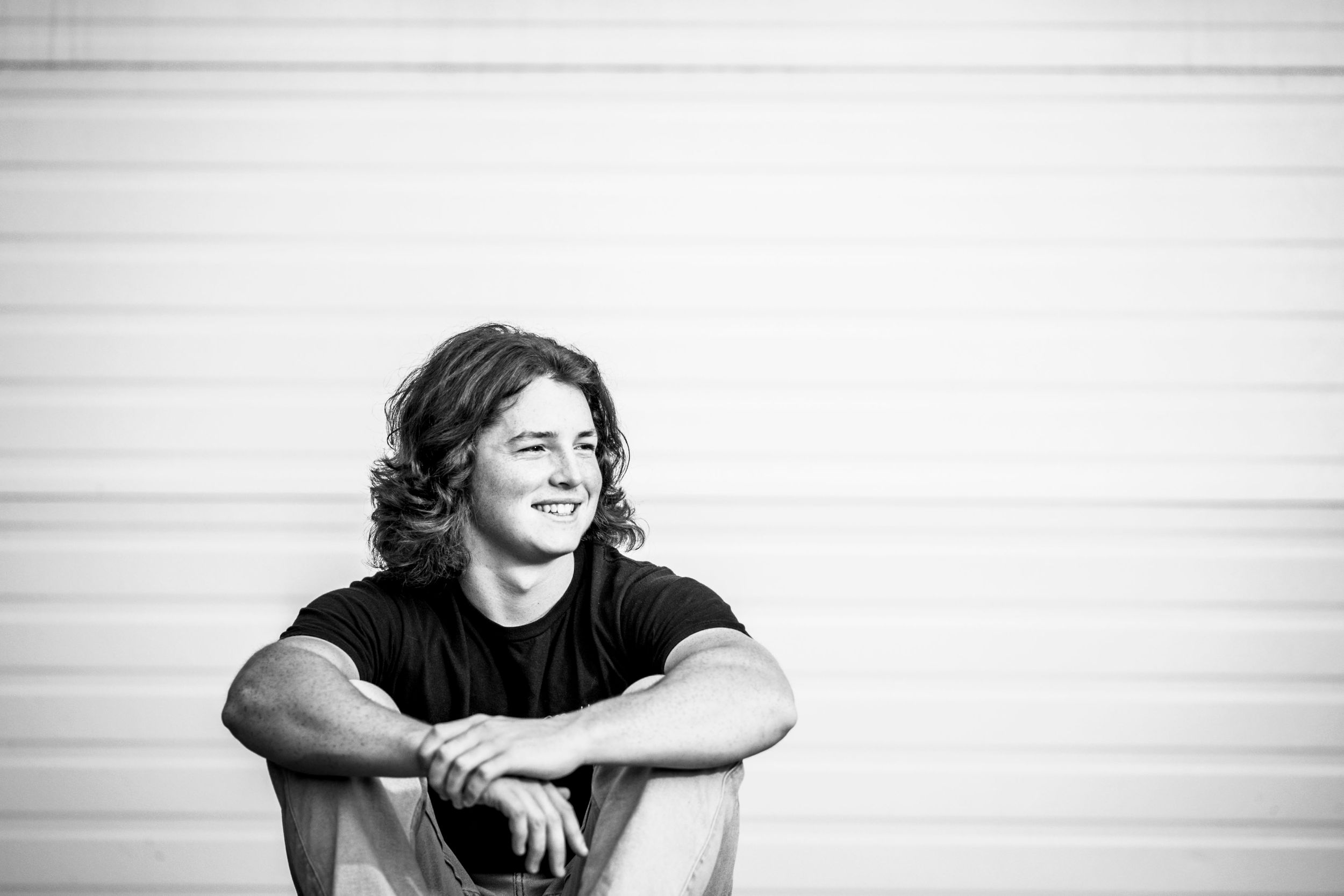 Senior portraits at Bates college in central Maine