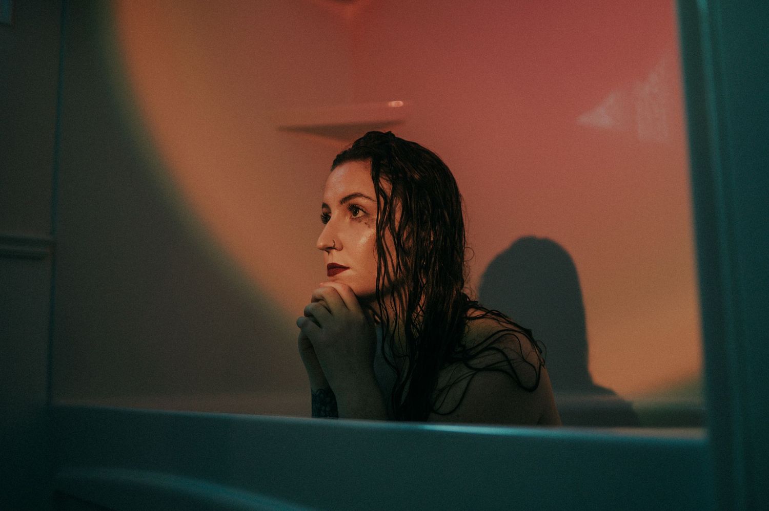 Cinematic self-portrait. Ontario photographer.
