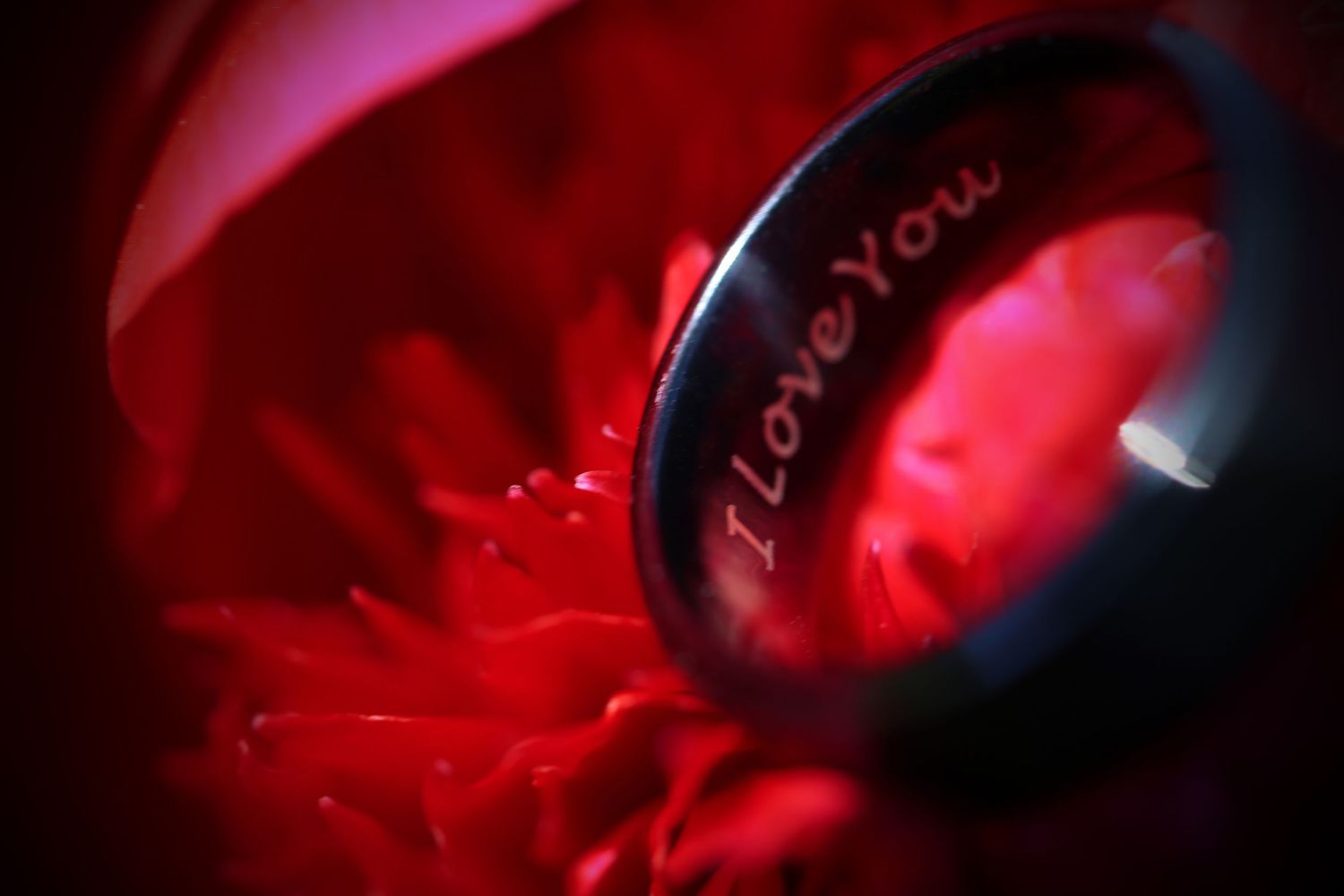 wedding ring with scripture
