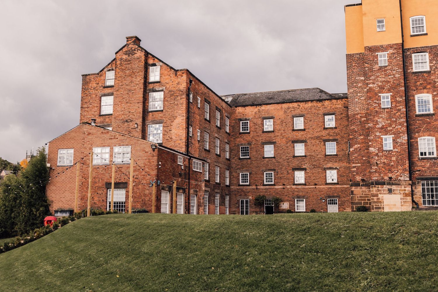 exterior of the west mill derby