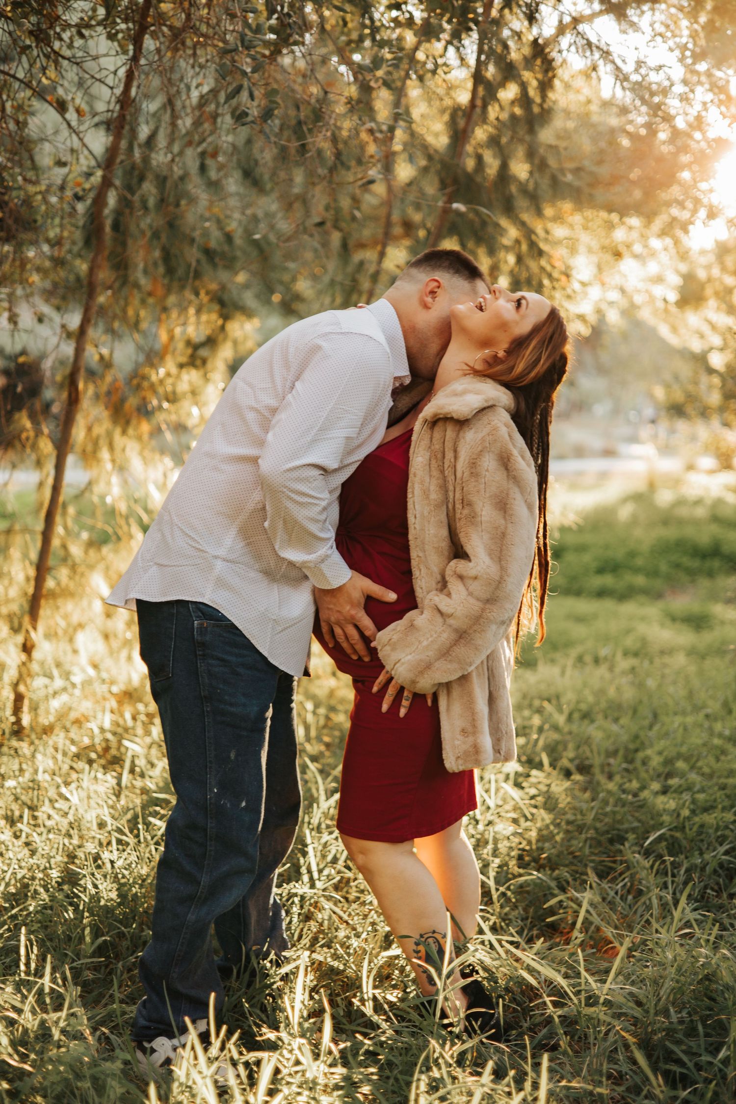 Orange County Maternity Couple Photo session