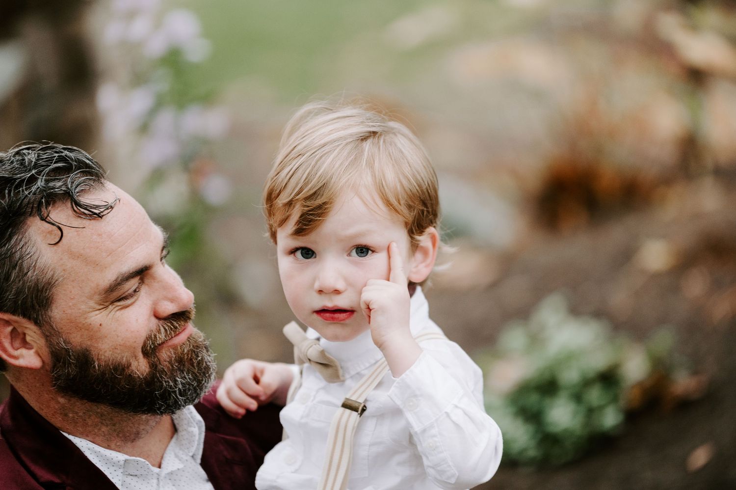 Joyful reactions during emotional wedding ceremony moment.