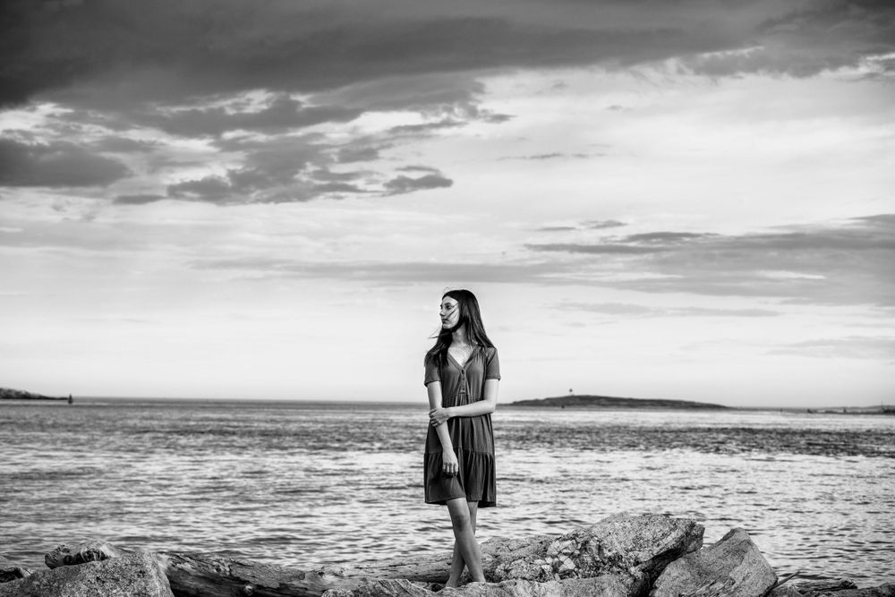 Senior Portraits Fort Popham Maine