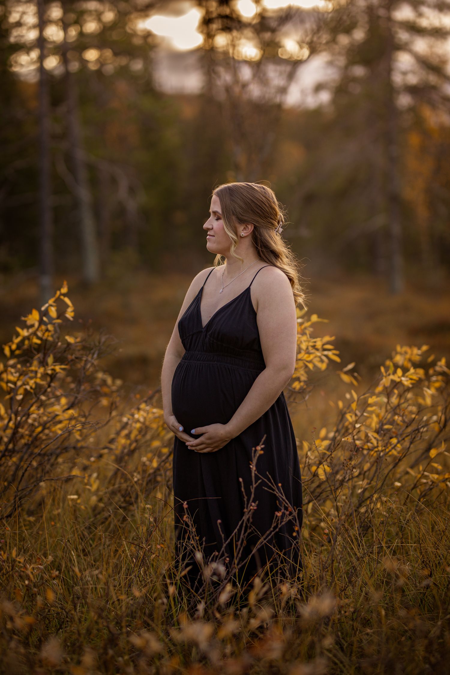 Gravidfotografering Gällivare Fotograf Norrbotten