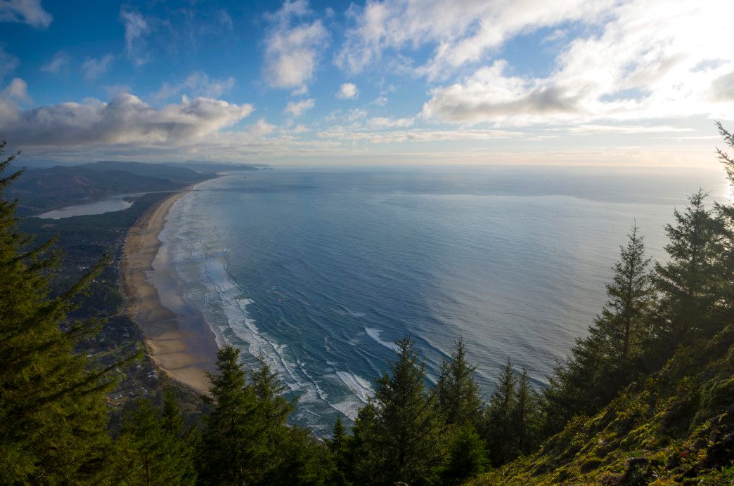 Neahkahnie Mountain at Manzanita in Oregon