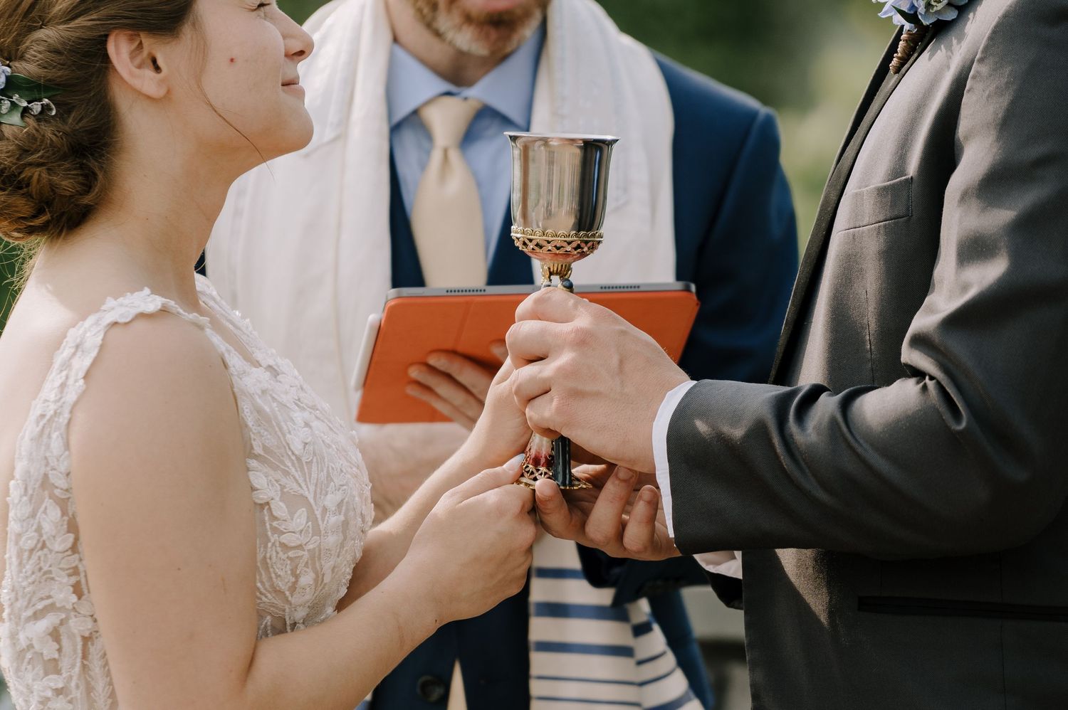 Kiddush Cup wedding ceremony