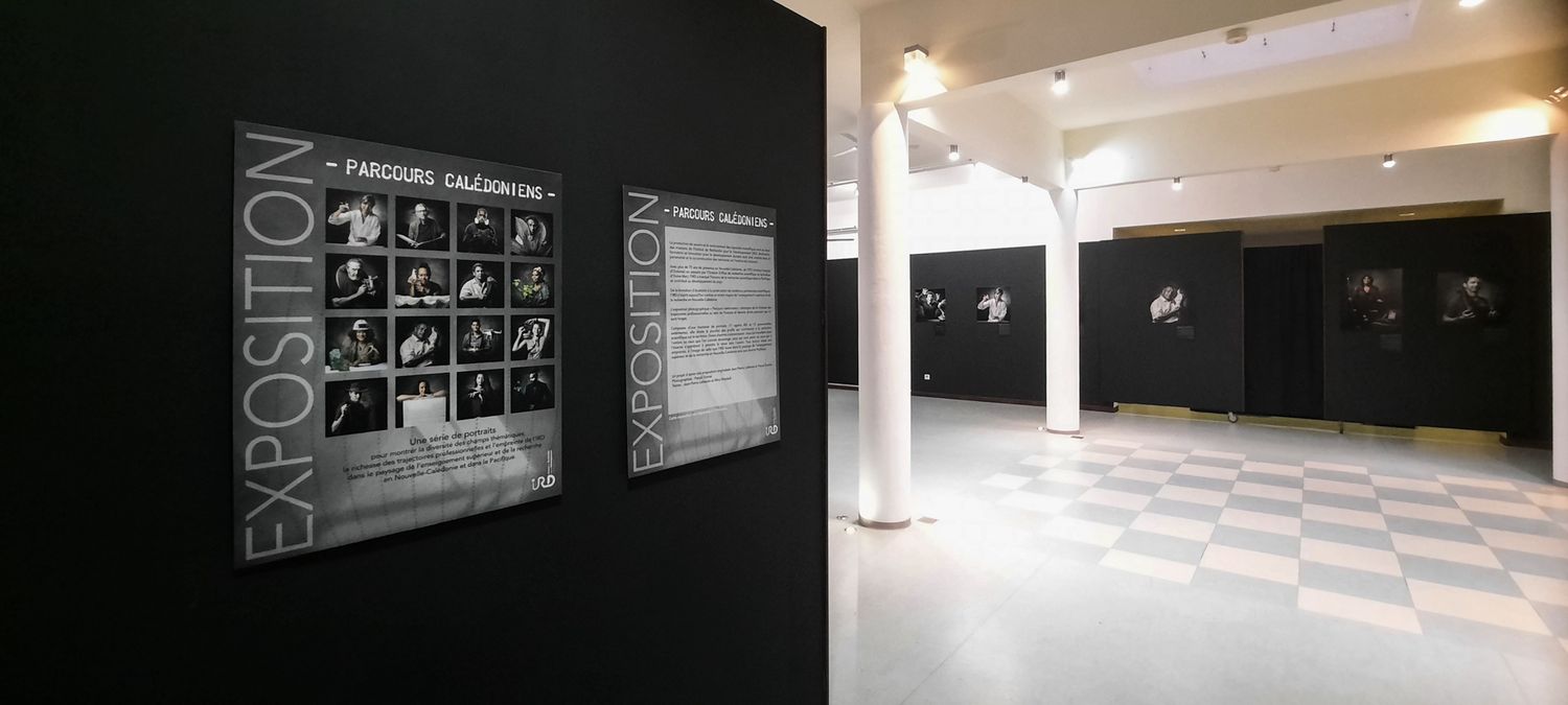 Exposition photographique au centre culturel de Koné, portraits artistiques