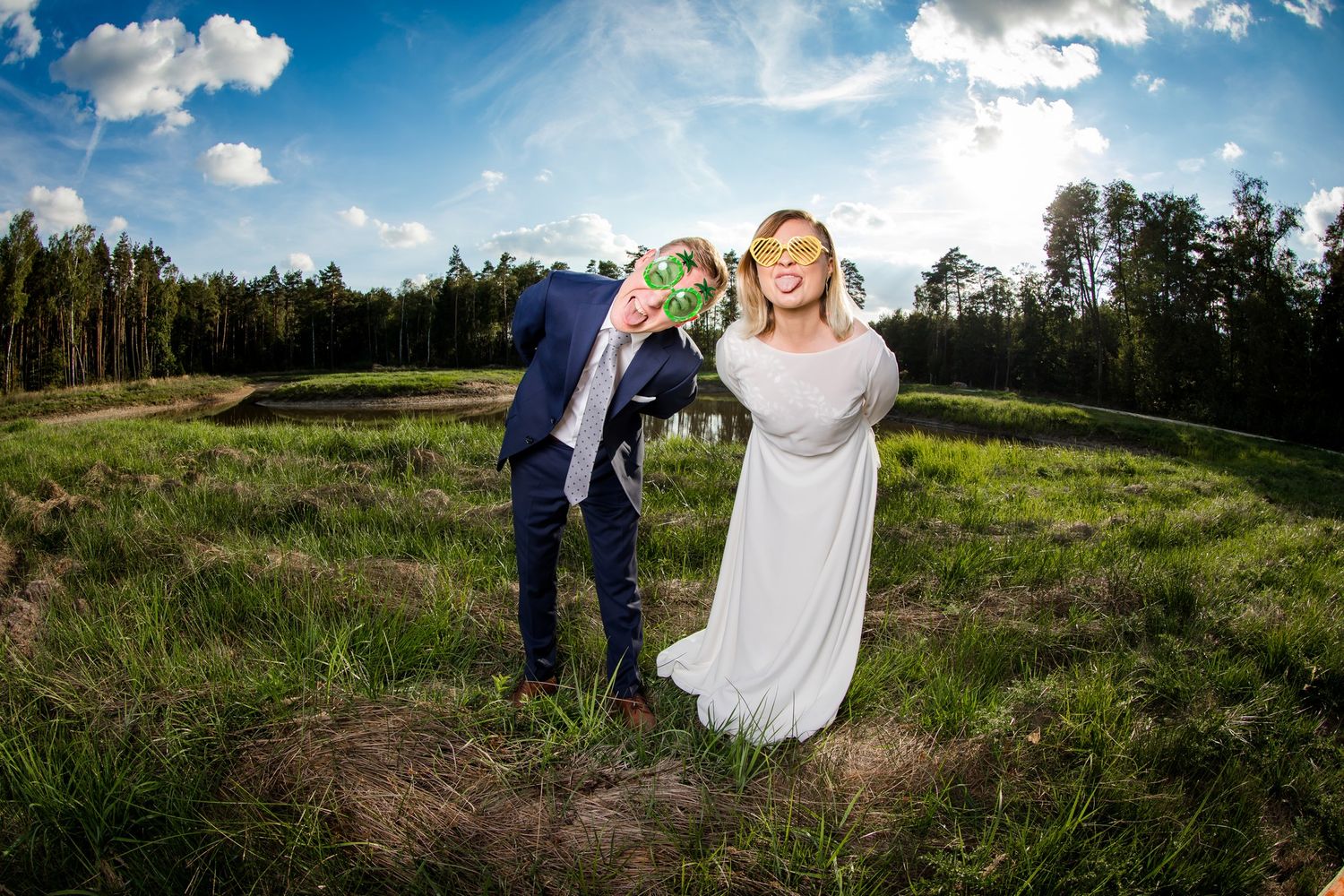 Fotograf ślub, plener, las