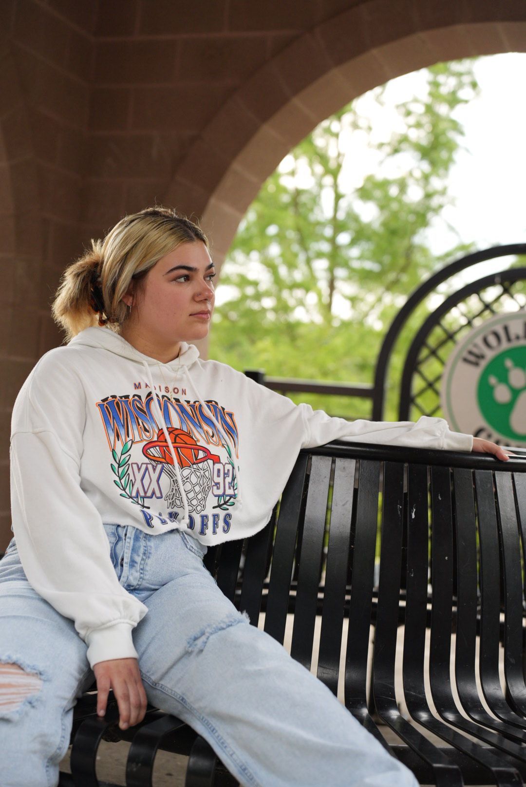 Female-Park-Nature-Pose-Jacket-College Station