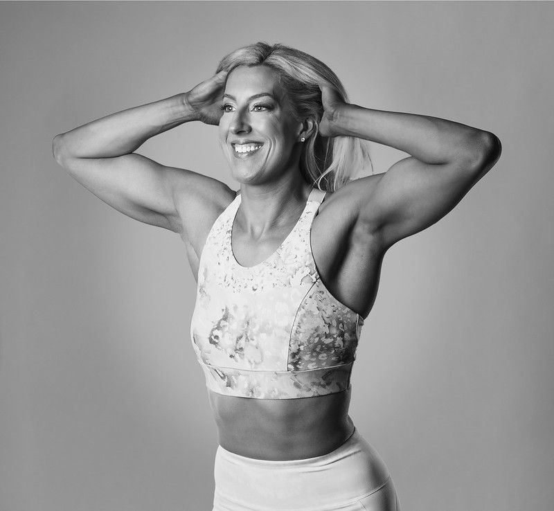 fitness photo of a model