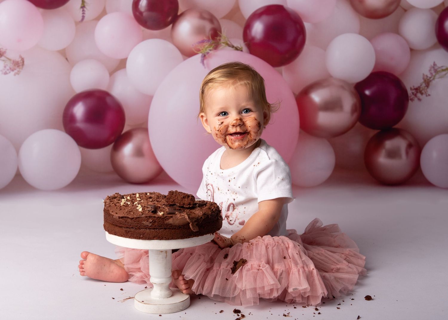 First birthday photoshoot cakesmash pictures cake baby one