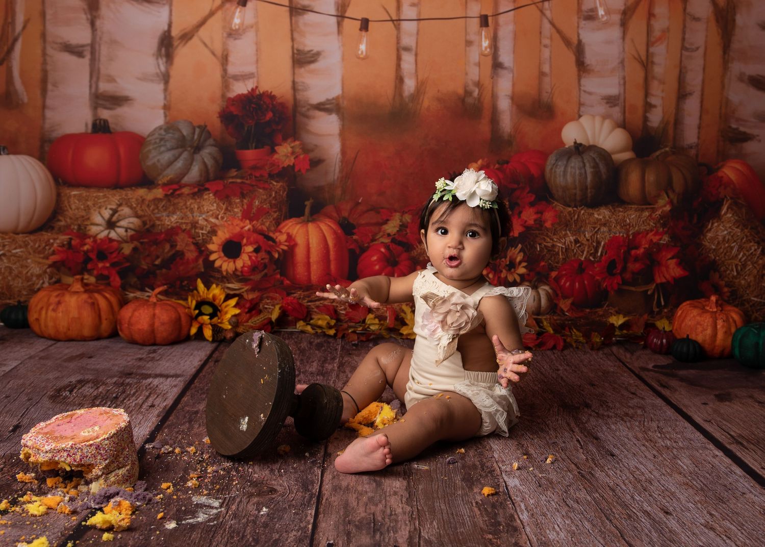 First birthday photoshoot cakesmash pictures cake baby one