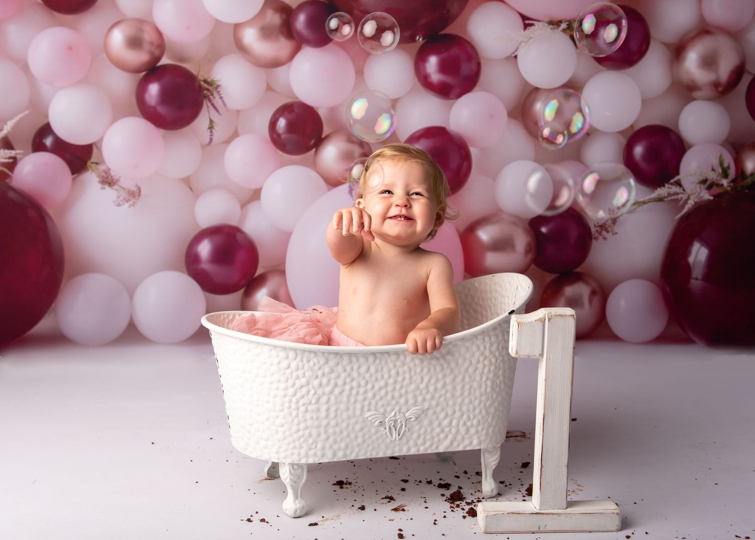 First birthday photoshoot cakesmash pictures cake baby one
