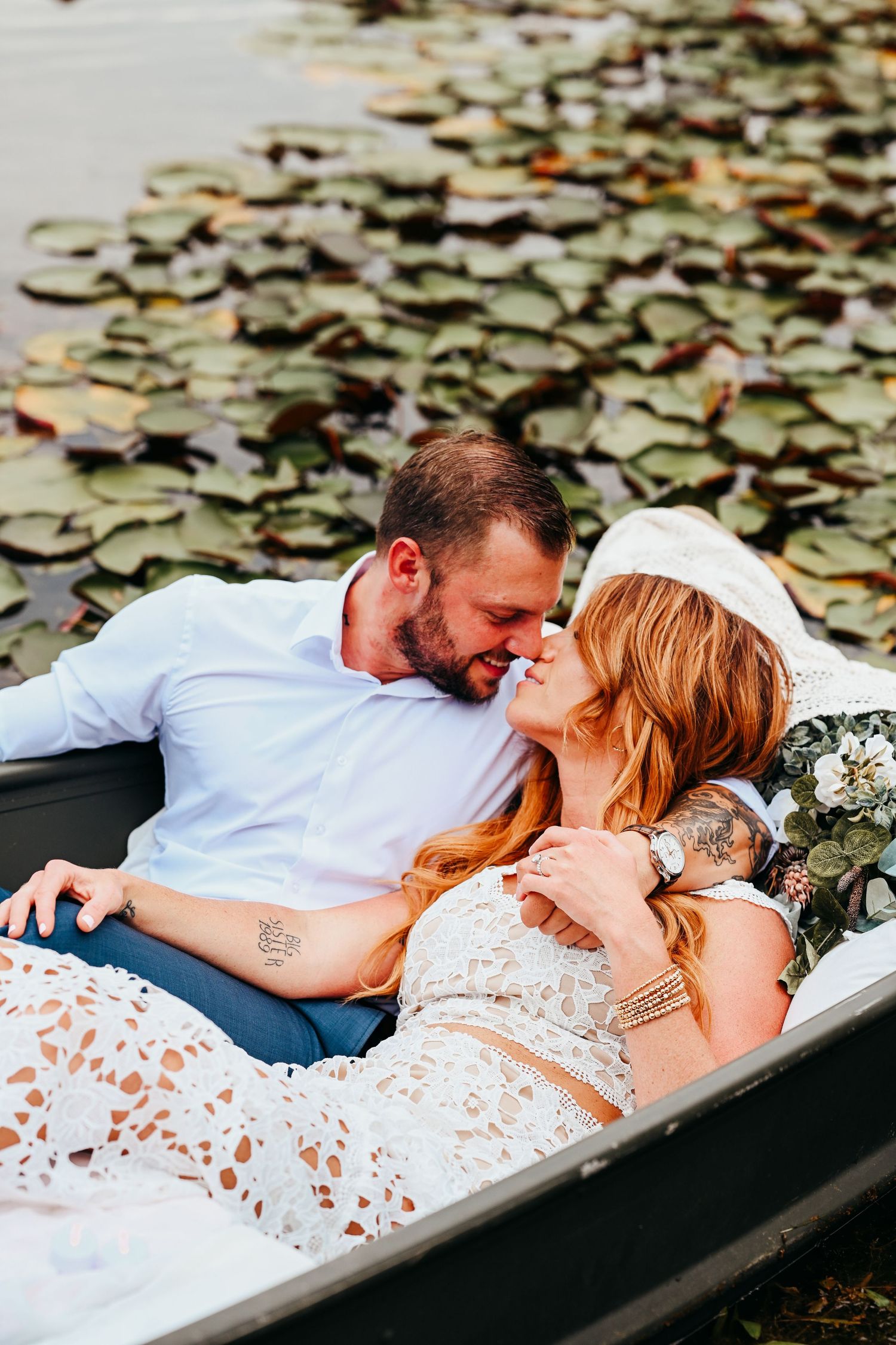 romantic lake wedding photographer located in Rolla Missouri