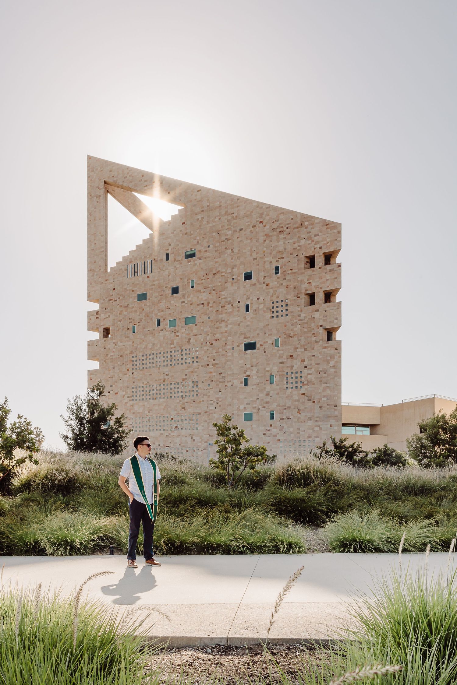 College senior Cal Poly Pomona graduation session