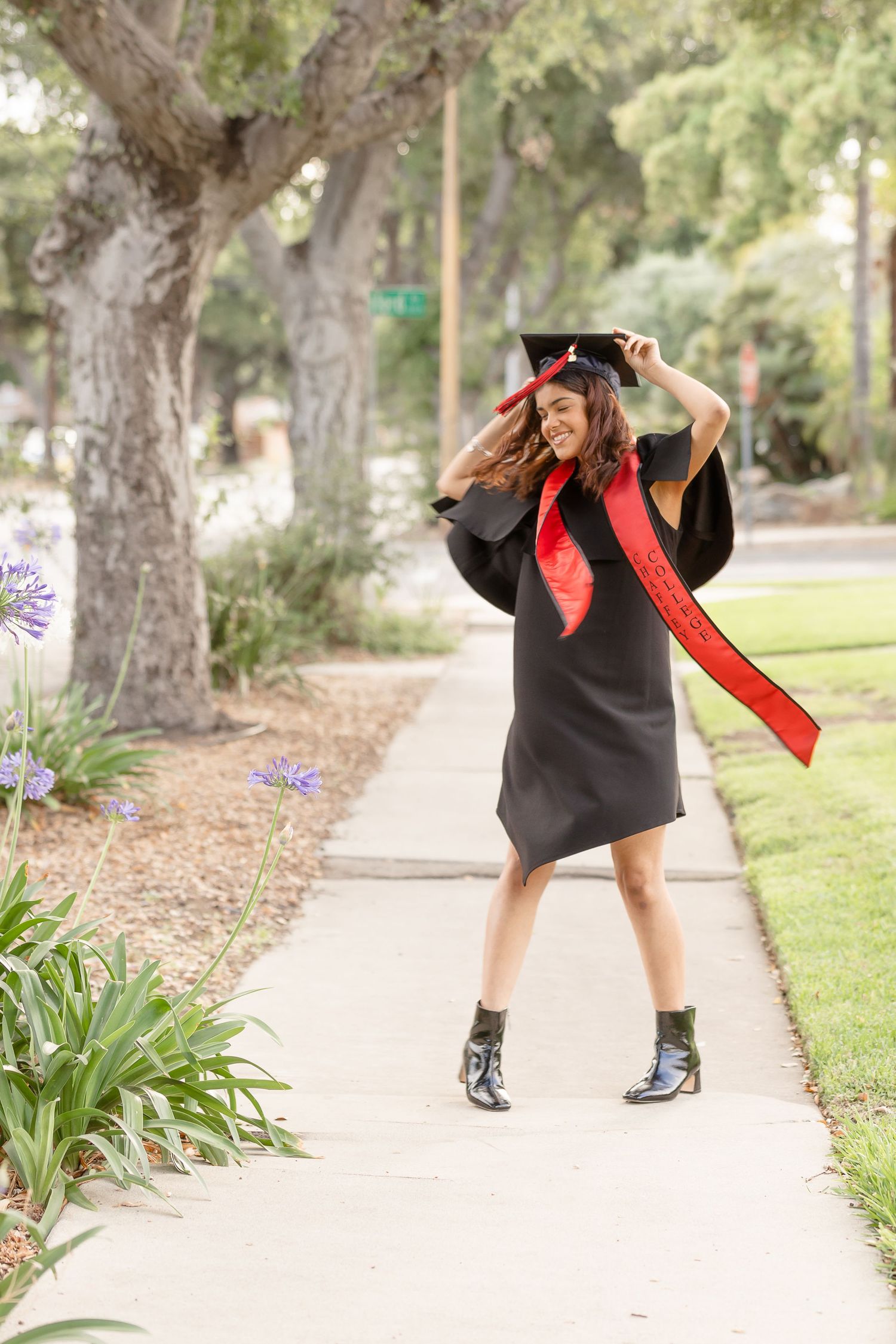 Junior College Cap Gown Dancing