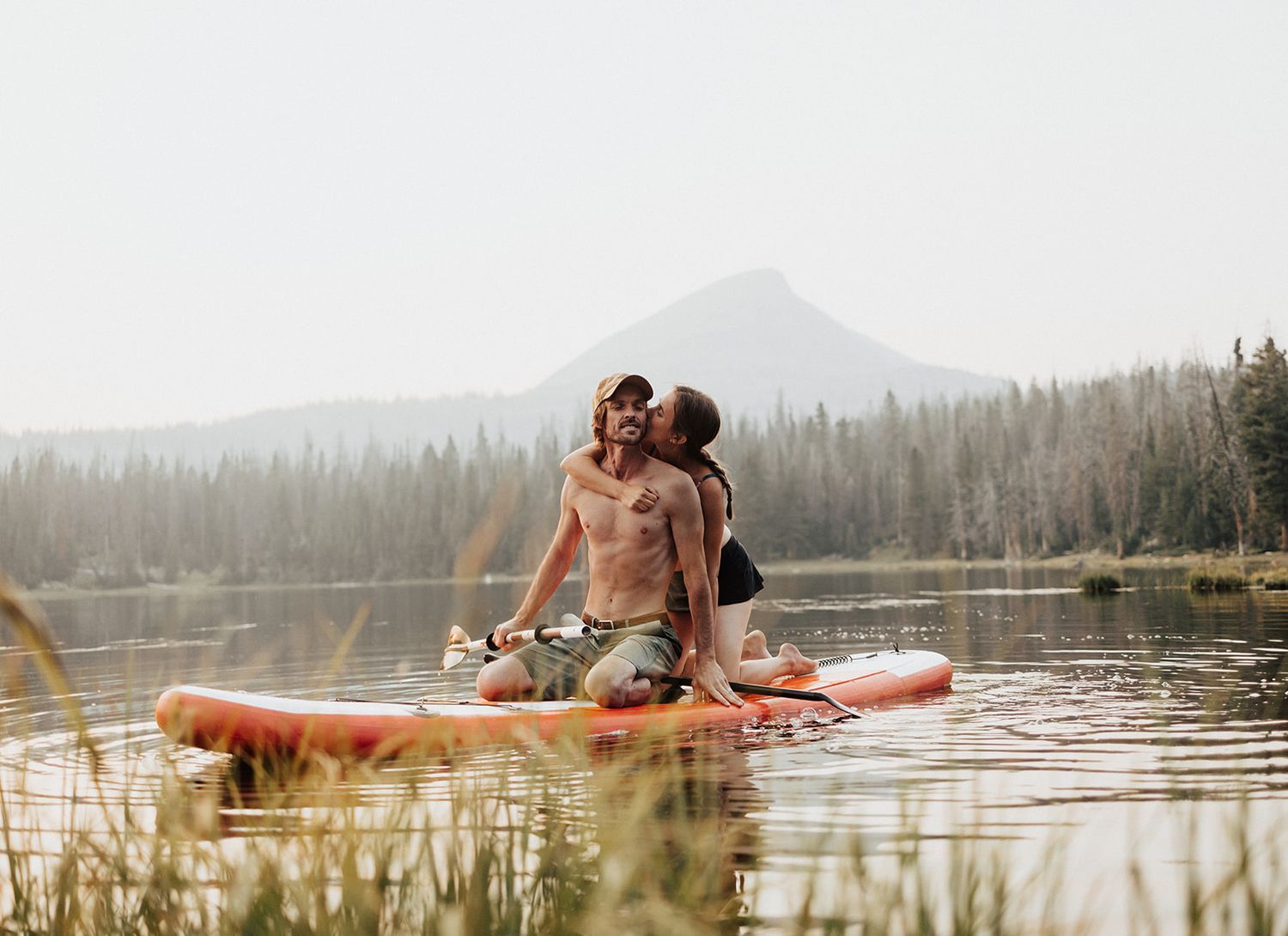 Joseph and Victoria in the Uintas.  Photo credit: Morgan Borcik, 2021