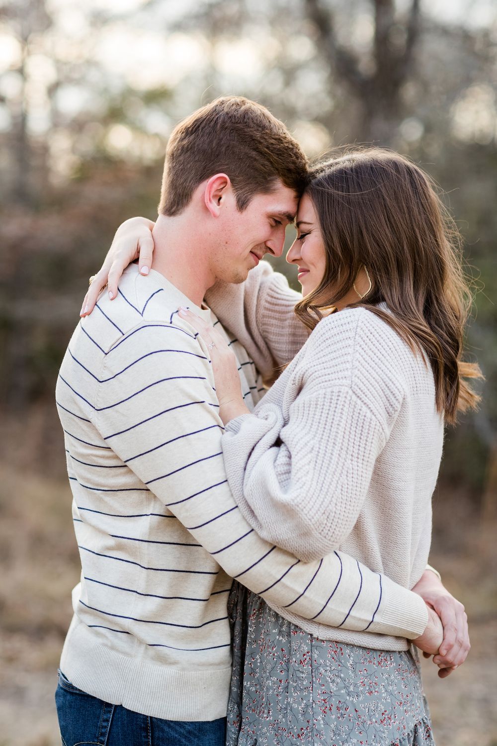 Bryan College Station Texas Wedding Engagement Photographer Lick Creek Park