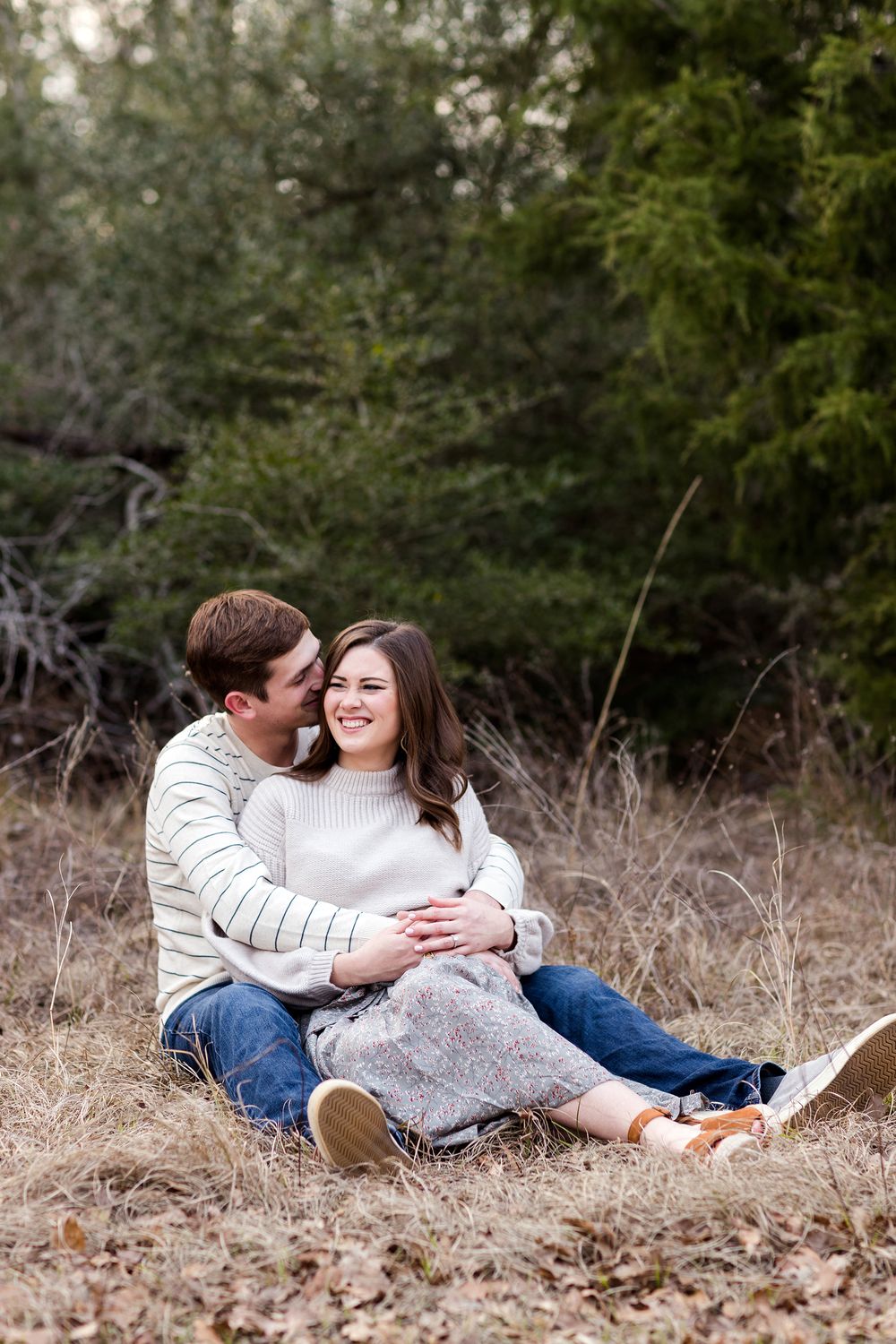 Bryan College Station Texas Wedding Engagement Photographer Lick Creek Park