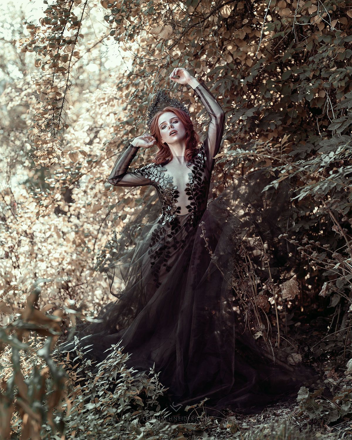 fantasy portrait autumn