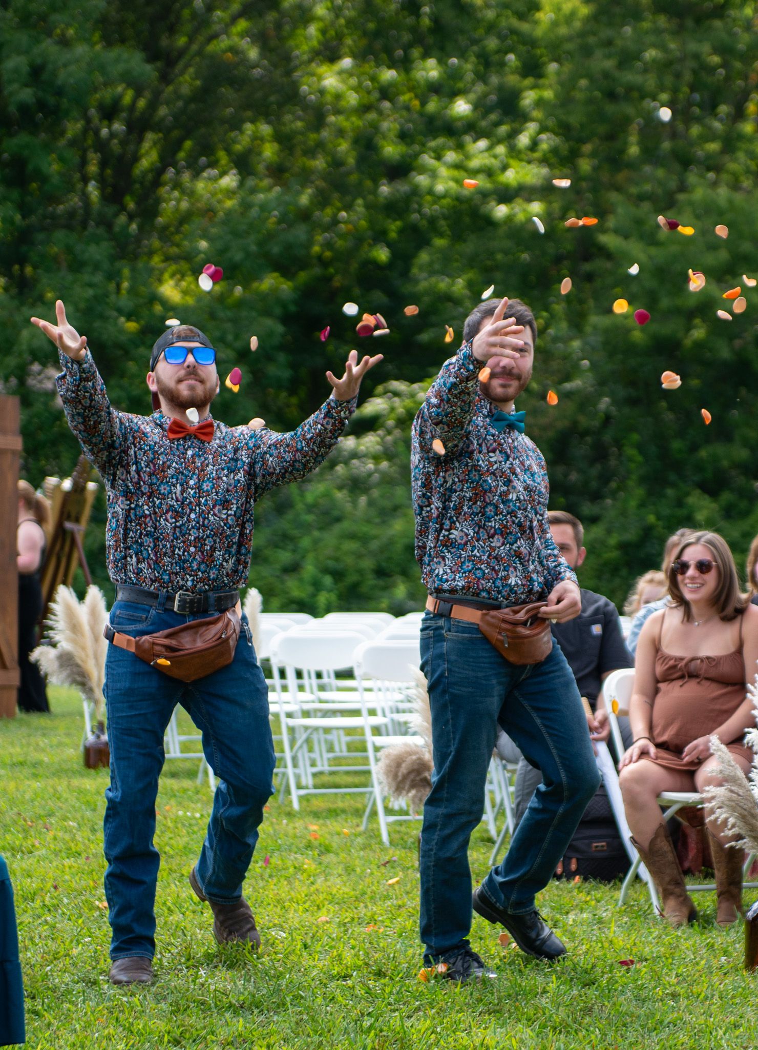 Flower guys can be fabulous!  They really wowed everyone at the ceremony.