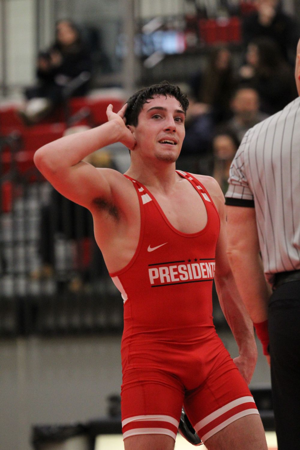 wrestler celebration