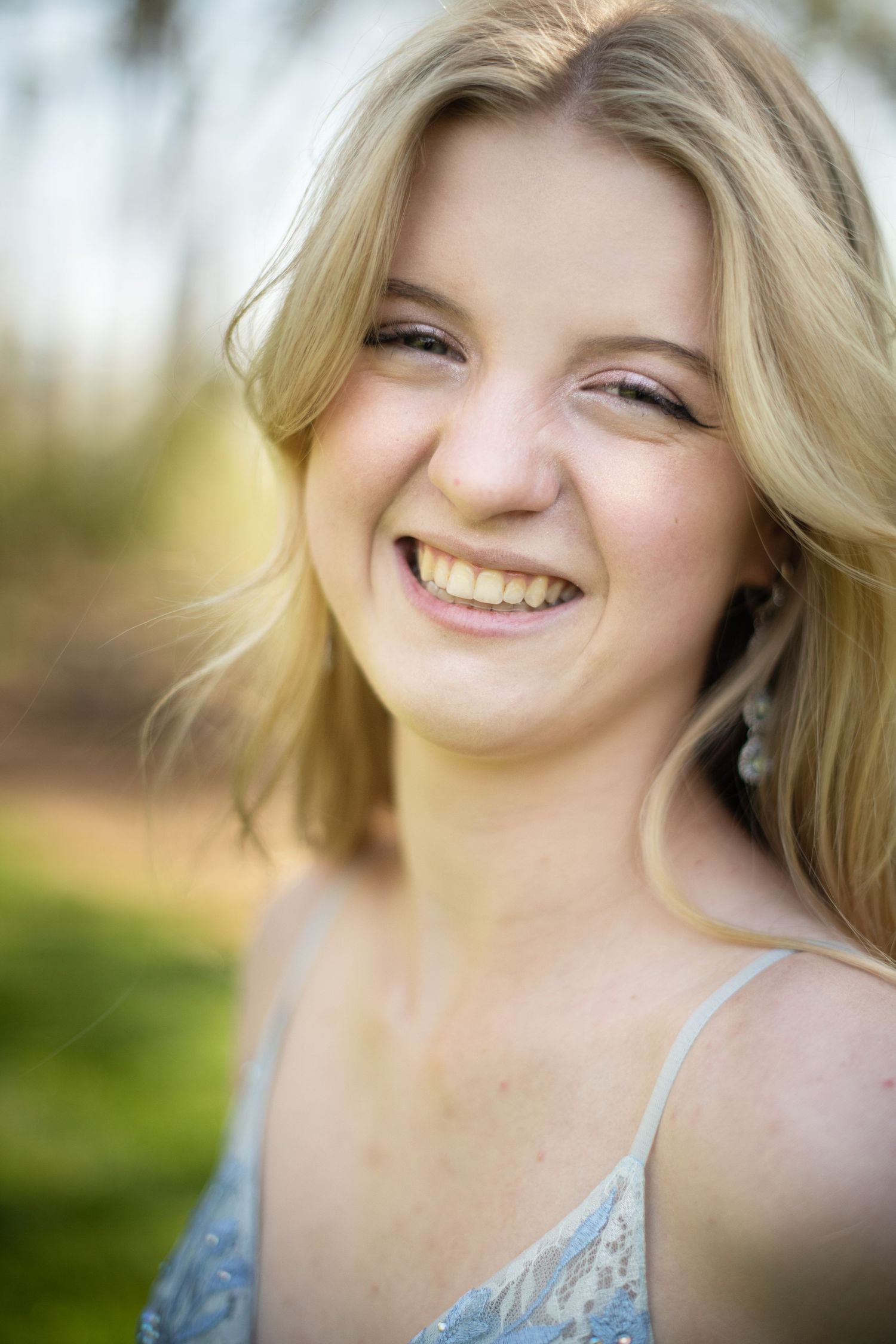 Natural light portrait with soft focus and genuine expressions.
