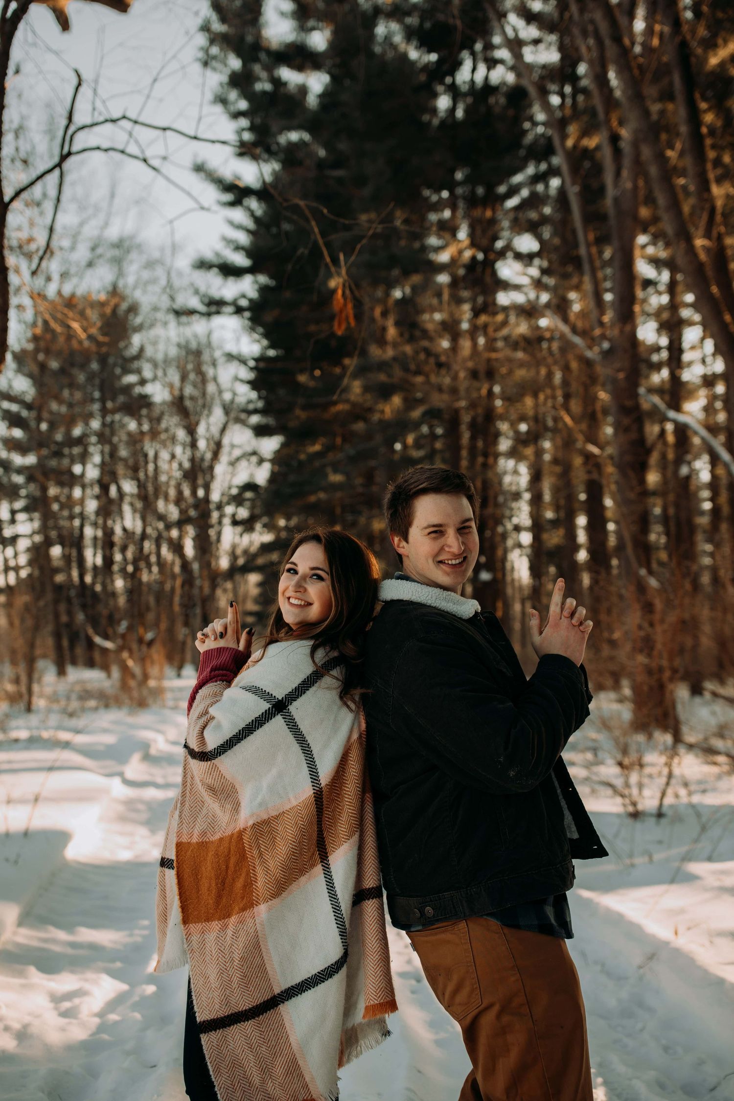 couple-playing-engagement-session
